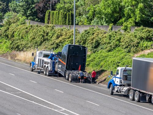 Semi Truck Towing Company